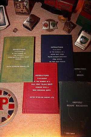 B.P. DRIVERS BOOKS (SET OF 5) - click to enlarge